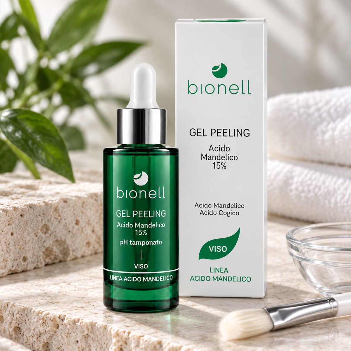 Bionell Gel Viso Peeling Acido Mandelico 15% - 30ml