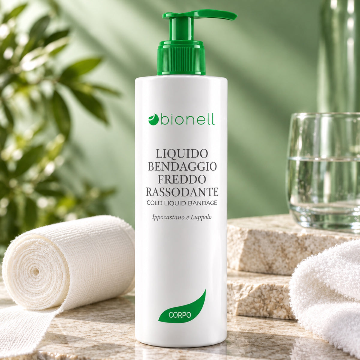 Bionell Liquido Bendaggio Rassodante Freddo - 500ml