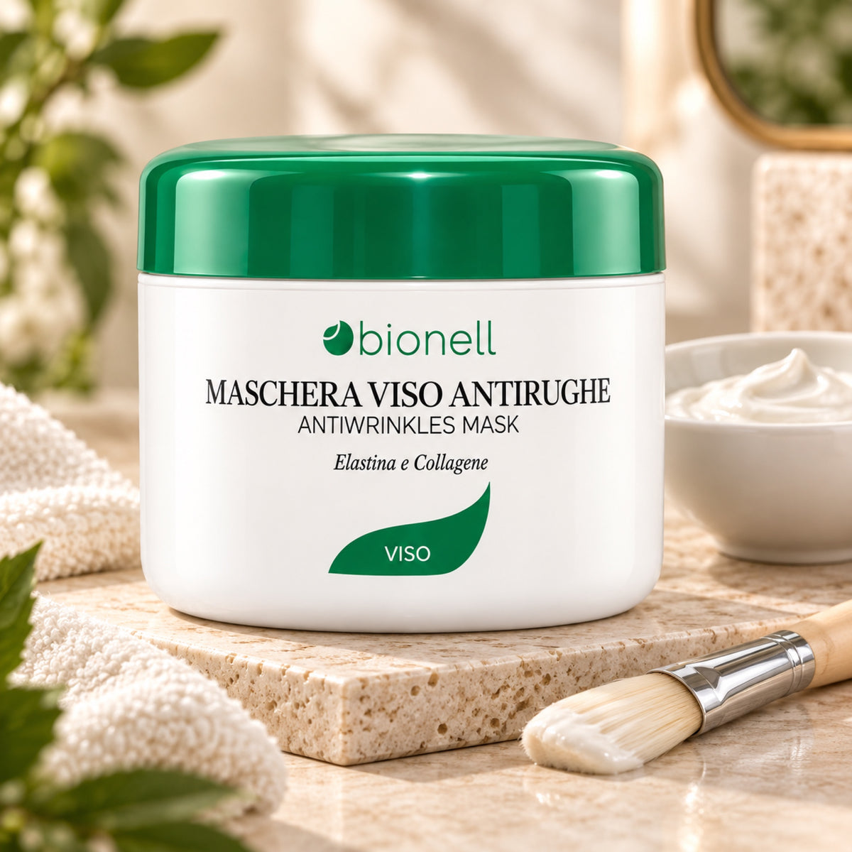 Bionell Maschera Viso Antirughe - 500ml