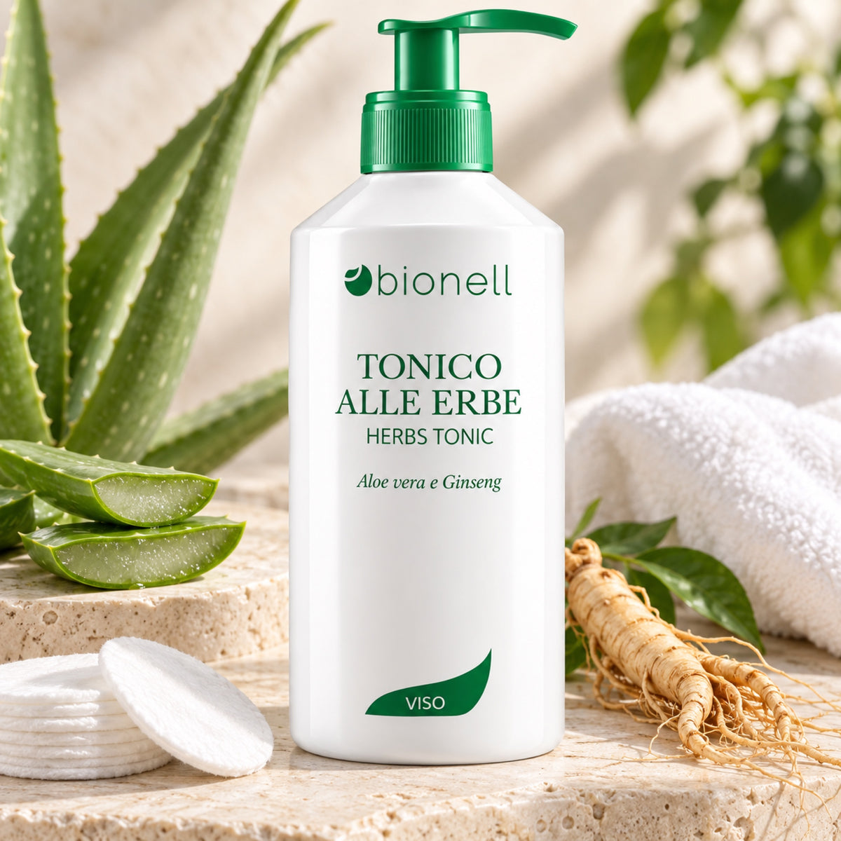 Bionell Tonico alle Erbe Aloe Vera e Ginseng - 1000ml