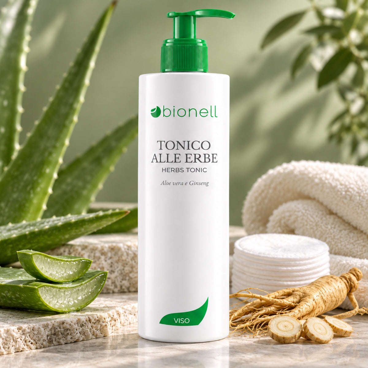 Bionell Tonico alle Erbe Aloe Vera e Ginseng - 500ml
