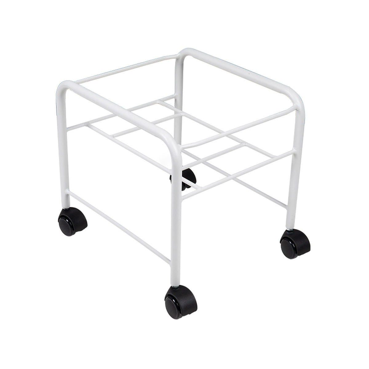 Carrello con Vaschetta V2 Pedicure Dritta - Bianco