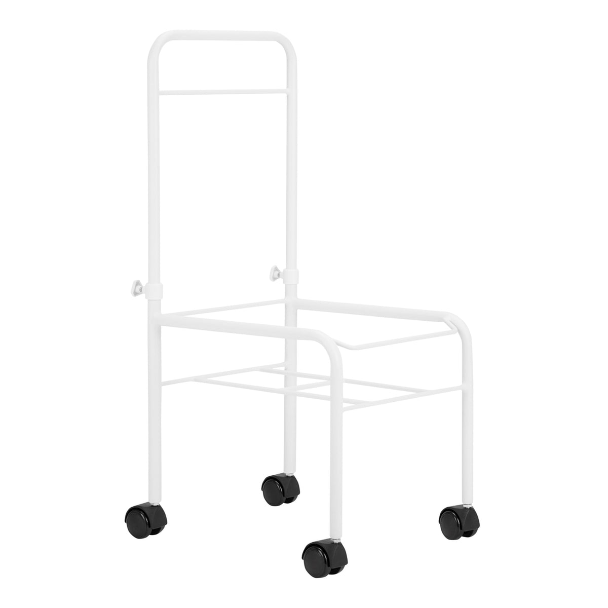 Carrello con Vaschetta V3 Pedicure - Bianco