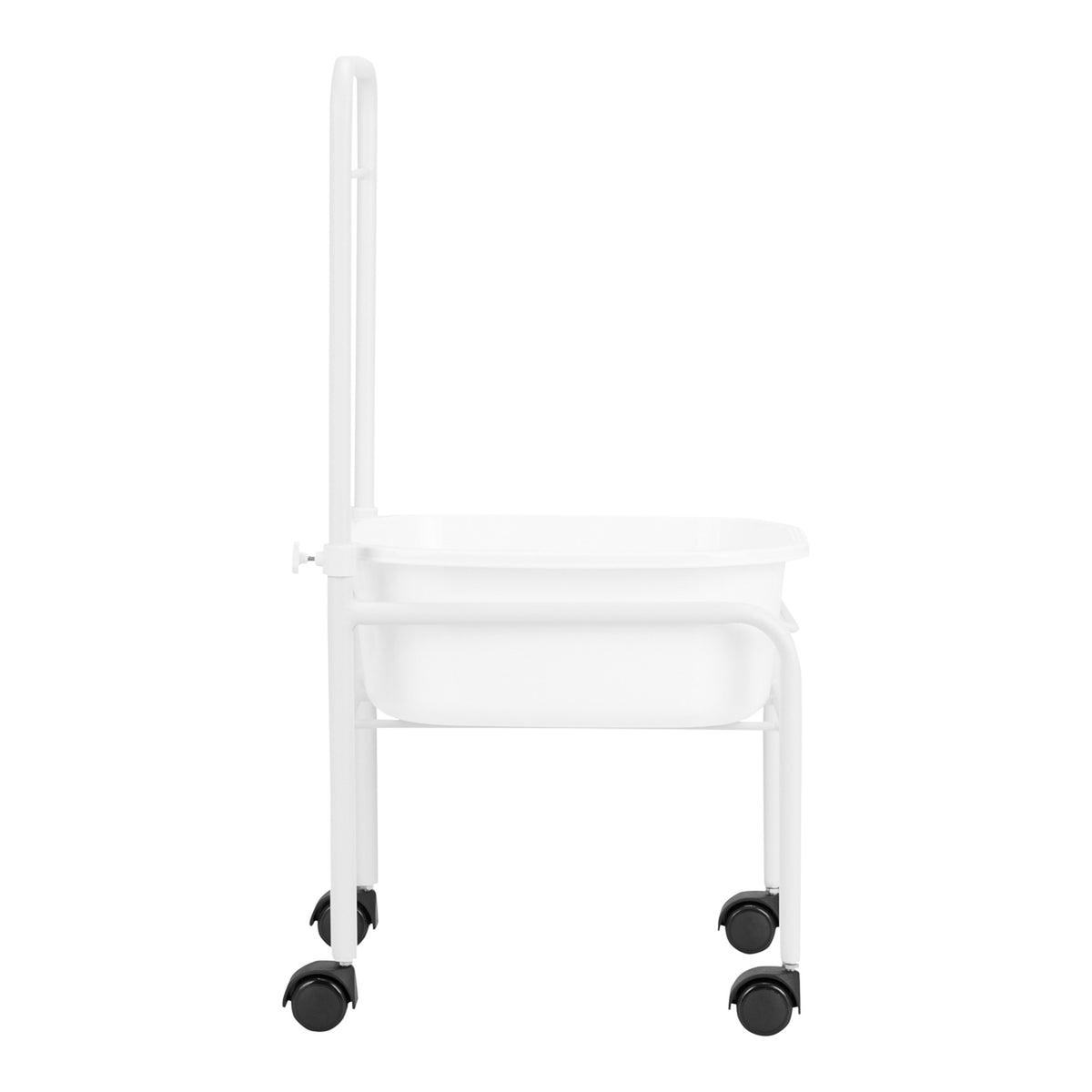Carrello con Vaschetta V3 Pedicure - Bianco