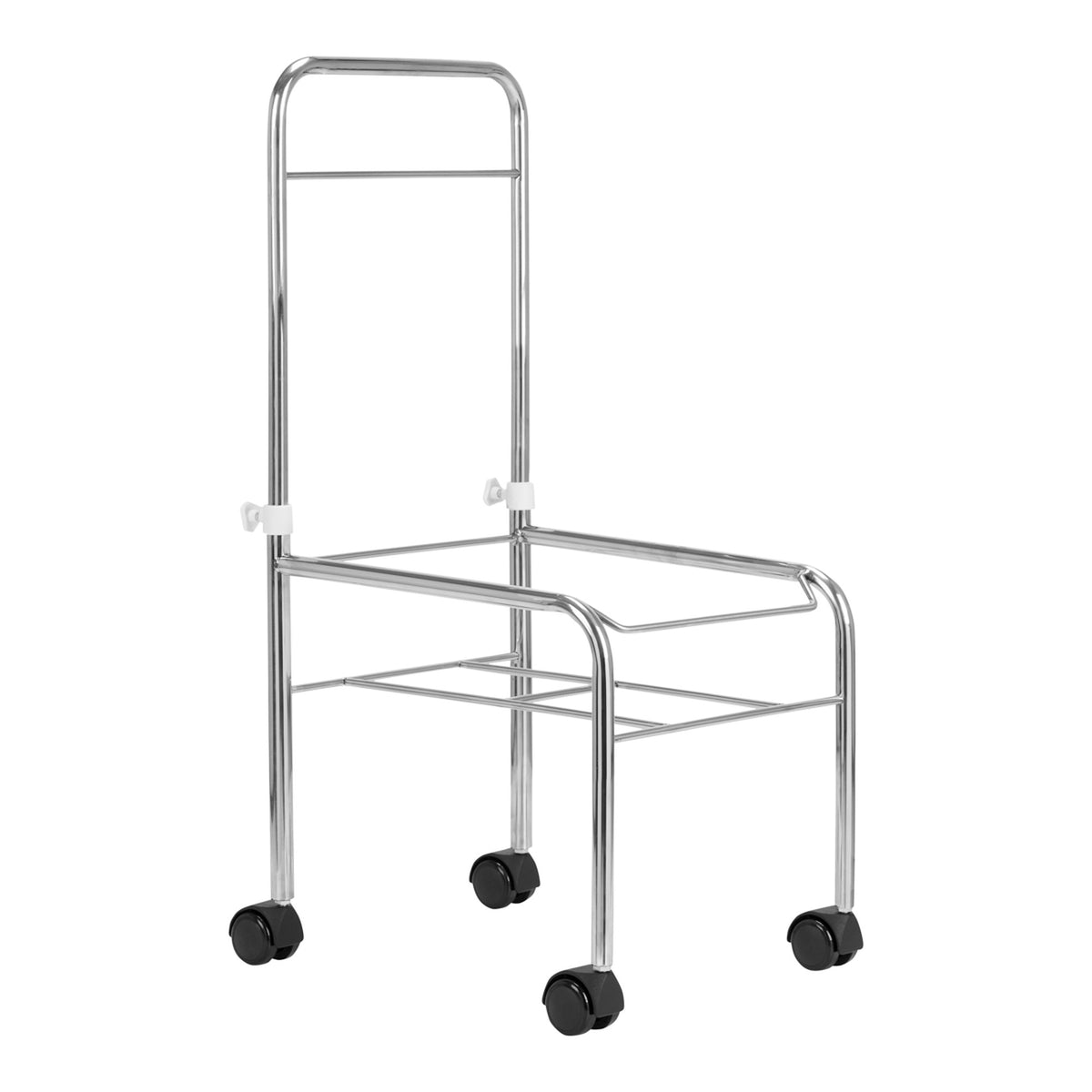 Carrello con Vaschetta V3 Pedicure - Cromo
