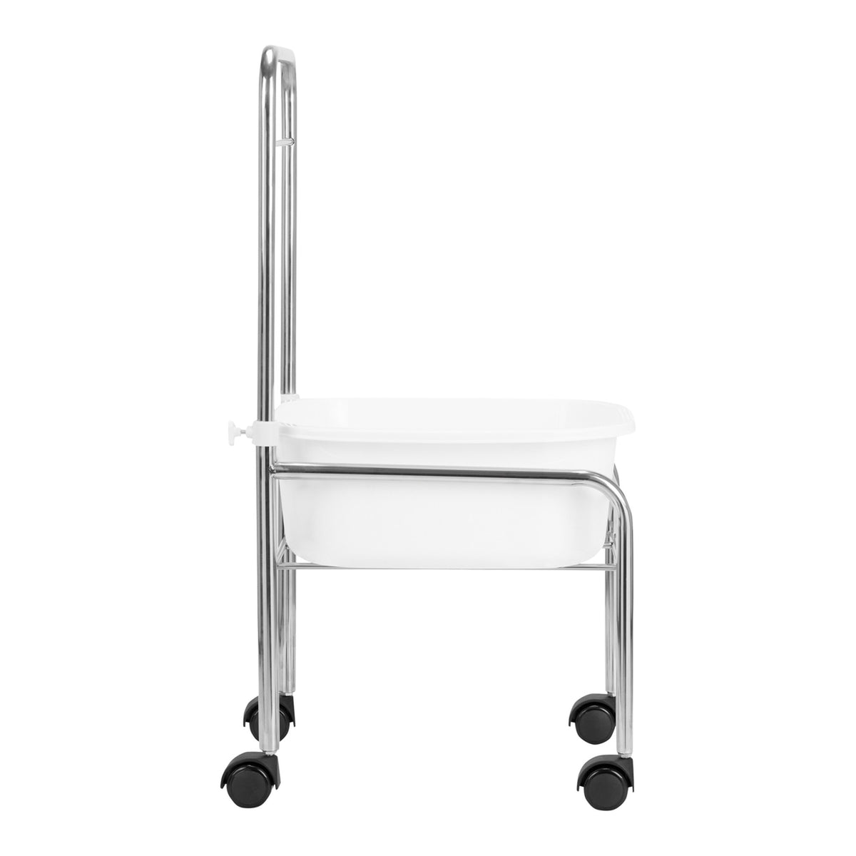 Carrello con Vaschetta V3 Pedicure - Cromo