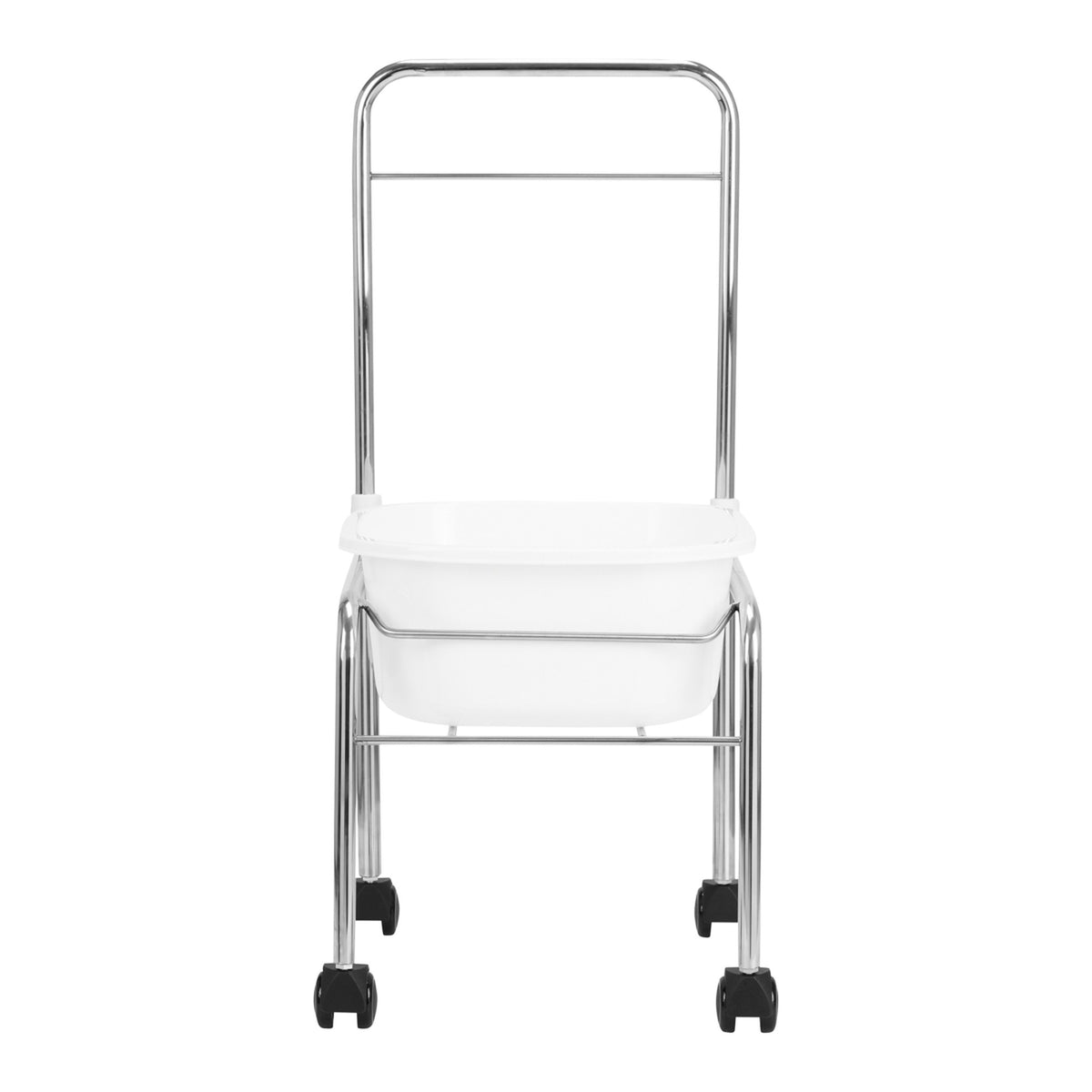 Carrello con Vaschetta V3 Pedicure - Cromo