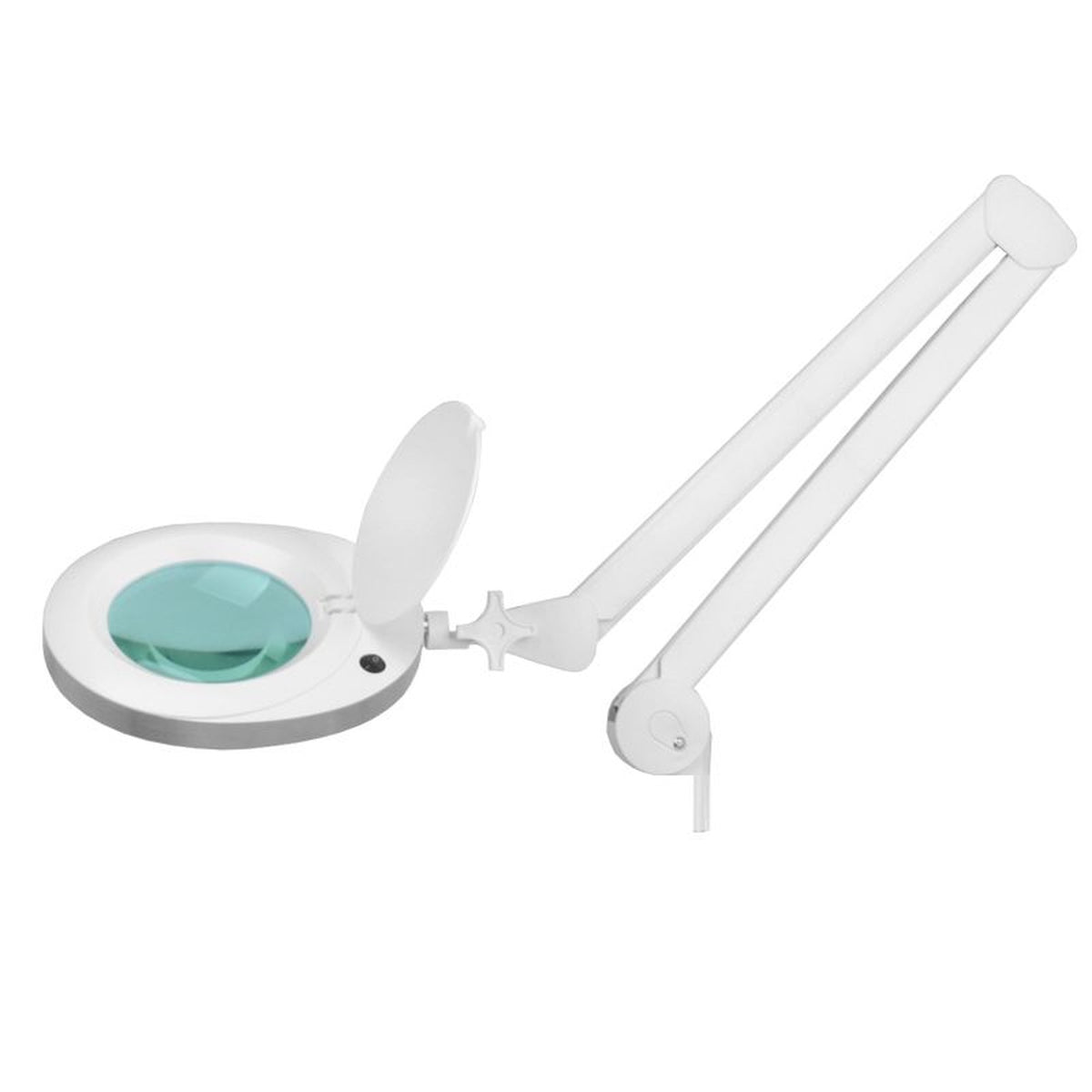 Elegante Lampada LED 6025 Lente con Stativo 5 Diottrie - Bianco
