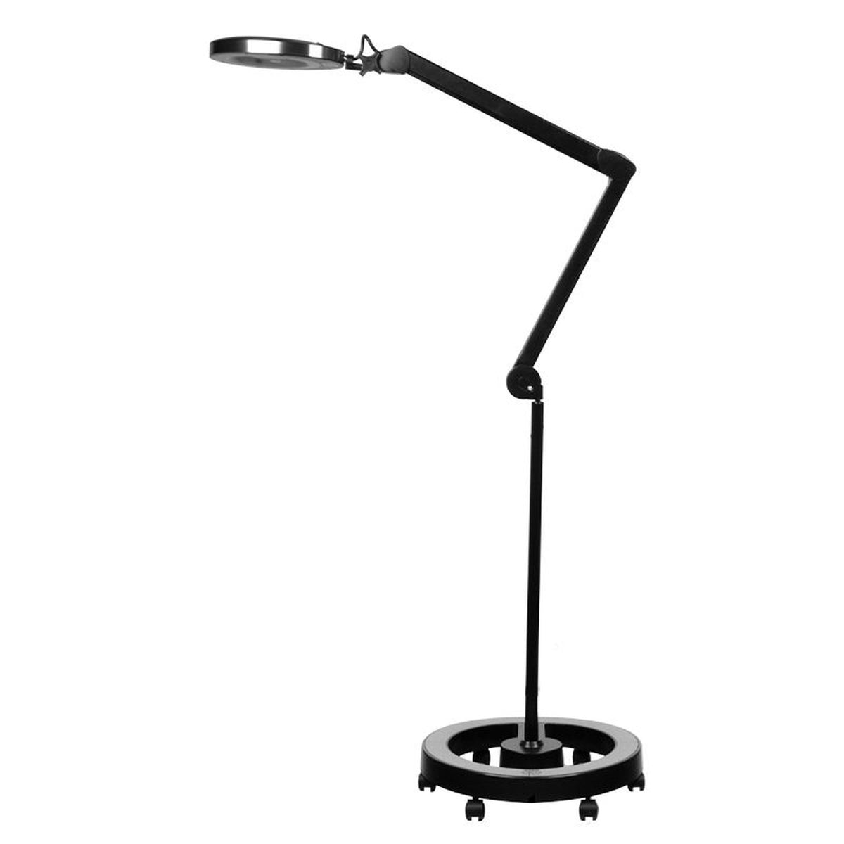 Elegante Lampada LED 6025 Lente con Stativo 5 Diottrie - Nero