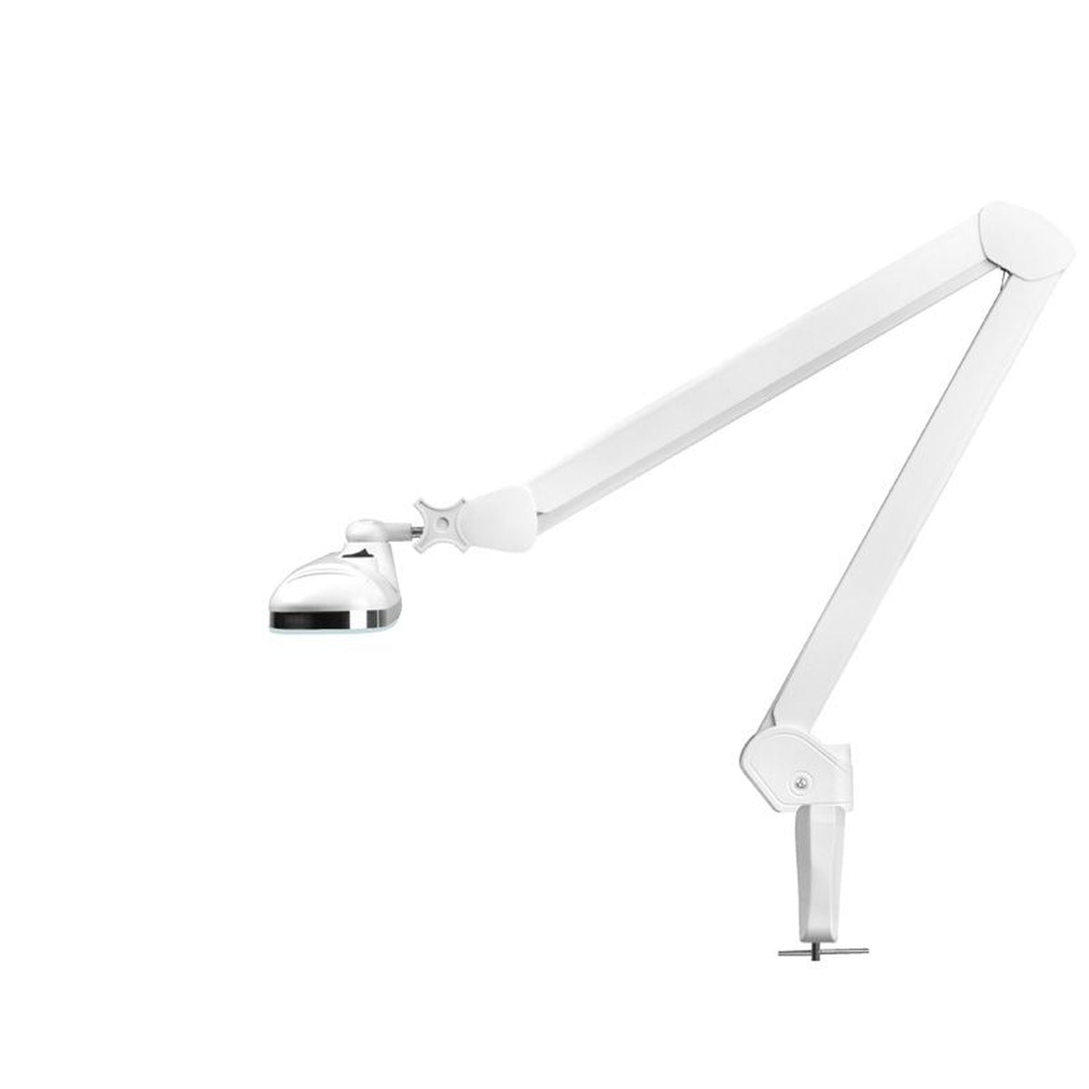 Elegante Lampada LED 801-S Morsetto da Tavolo - Bianco