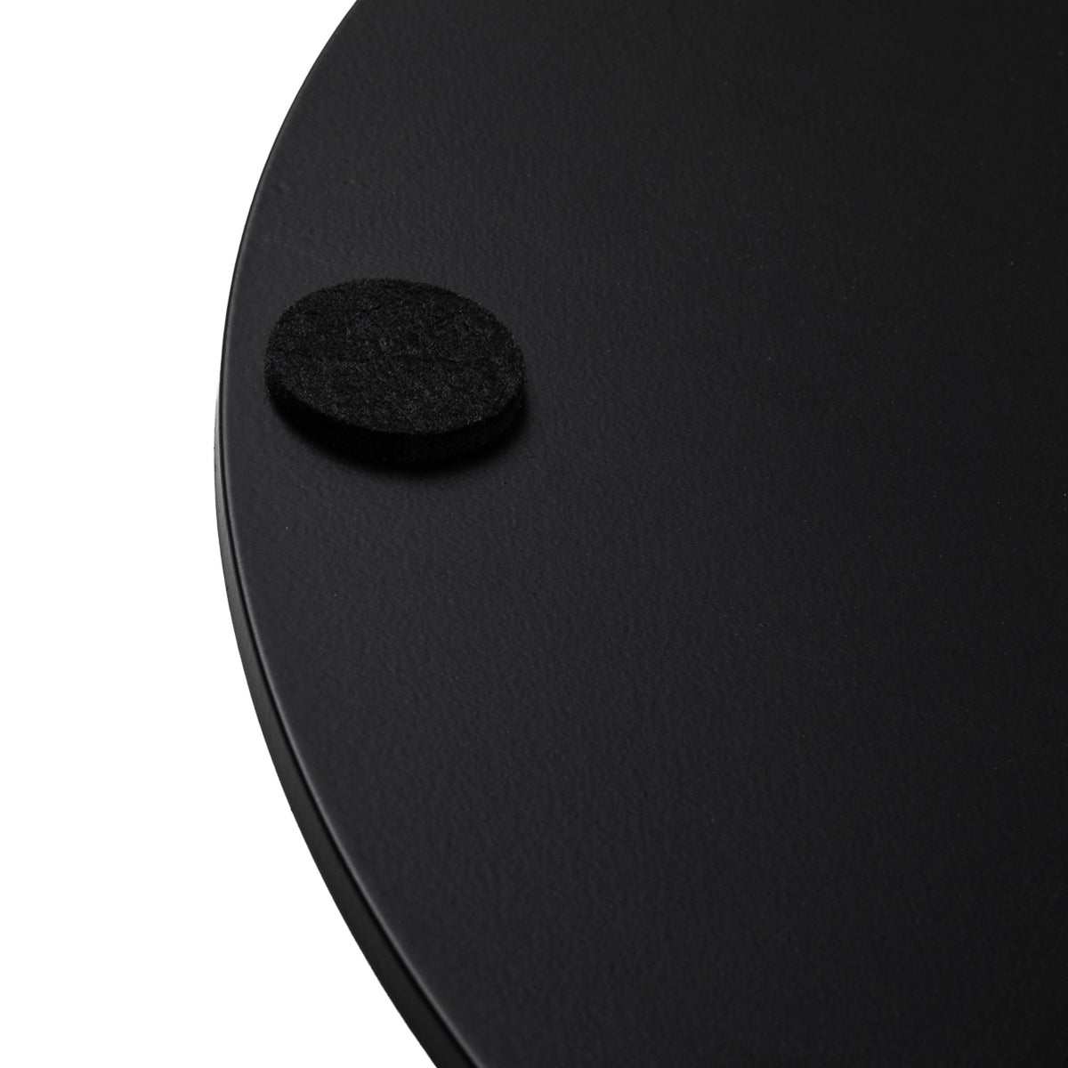Gabbiano Base Rotonda per Poltrona da Parrucchiere L010 - Nero