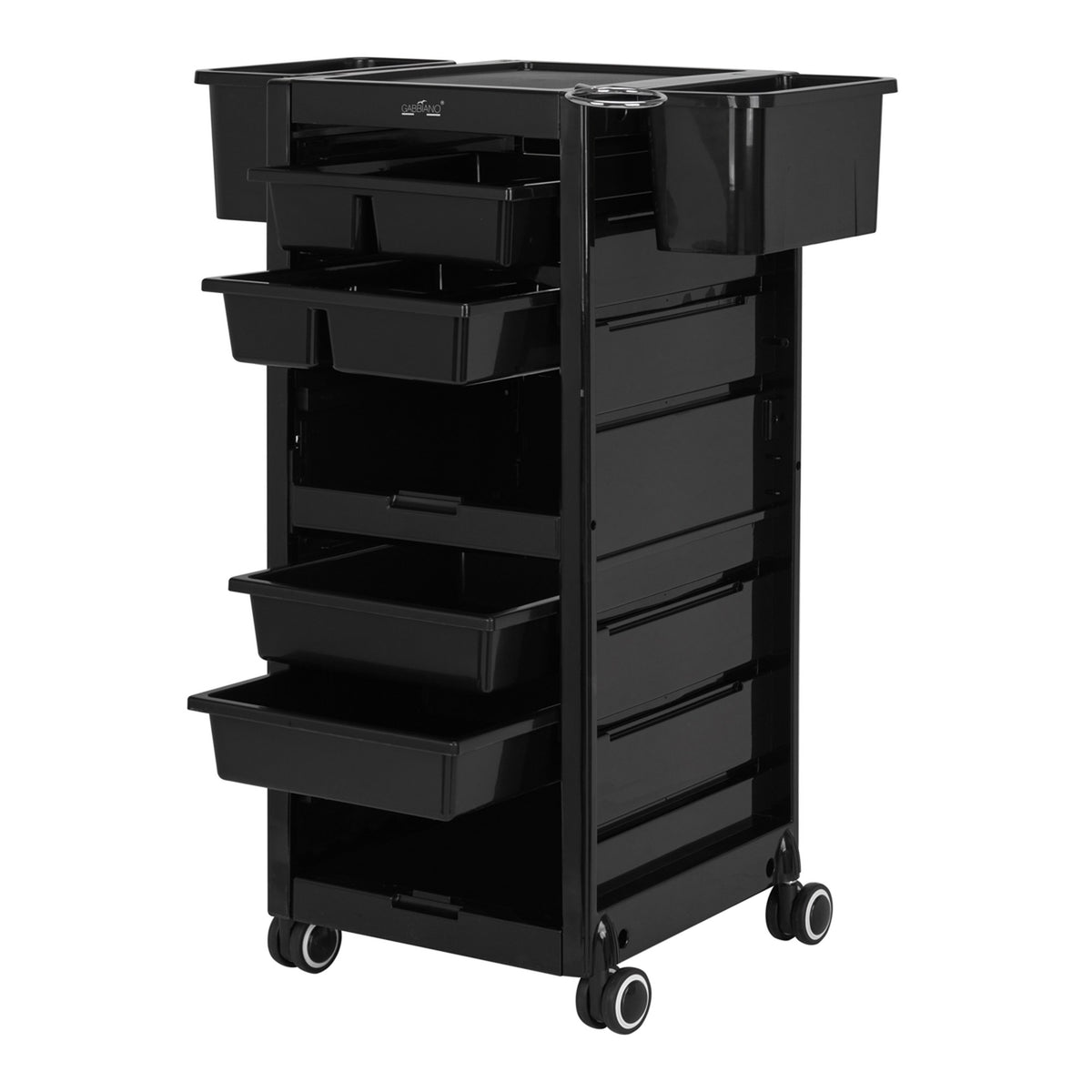 Gabbiano Carrello 68B per Parrucchiere - Nero