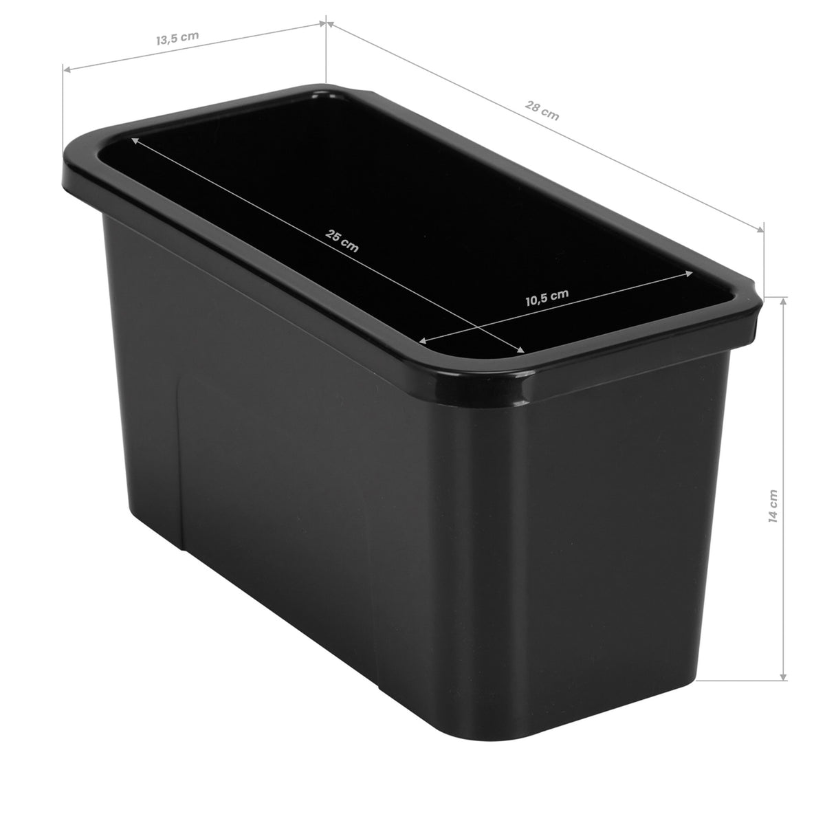 Gabbiano Carrello 68B per Parrucchiere - Nero