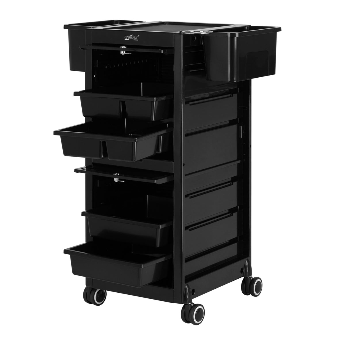 Gabbiano Carrello 68C per Parrucchiere - Nero