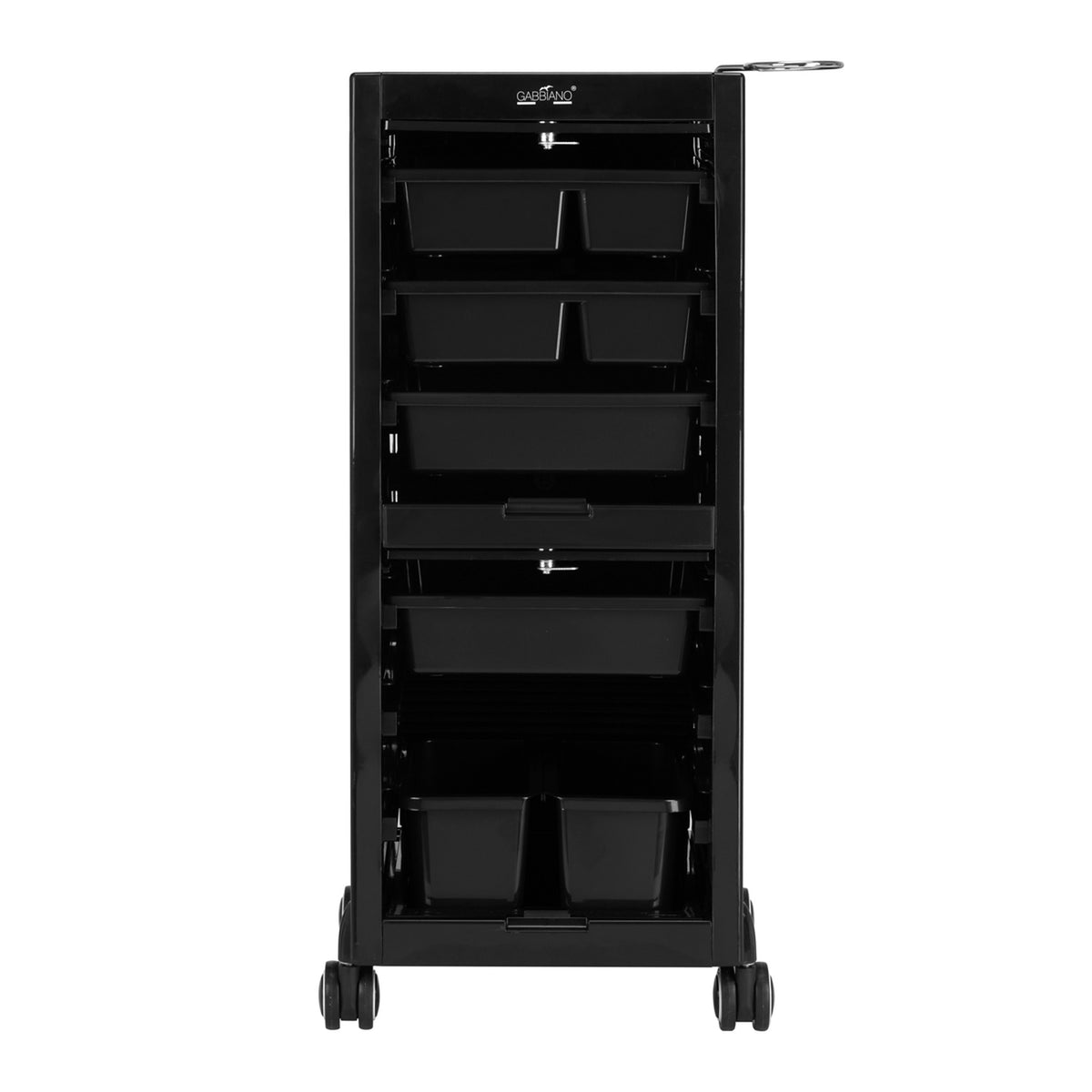 Gabbiano Carrello 68C per Parrucchiere - Nero
