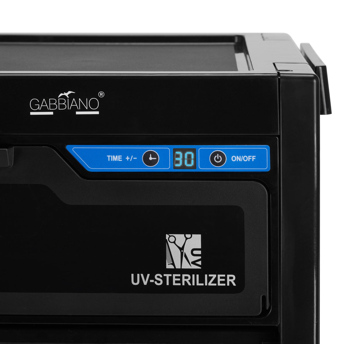 Gabbiano Carrello 68UV con Sterilizzatore per Parrucchiere - Nero