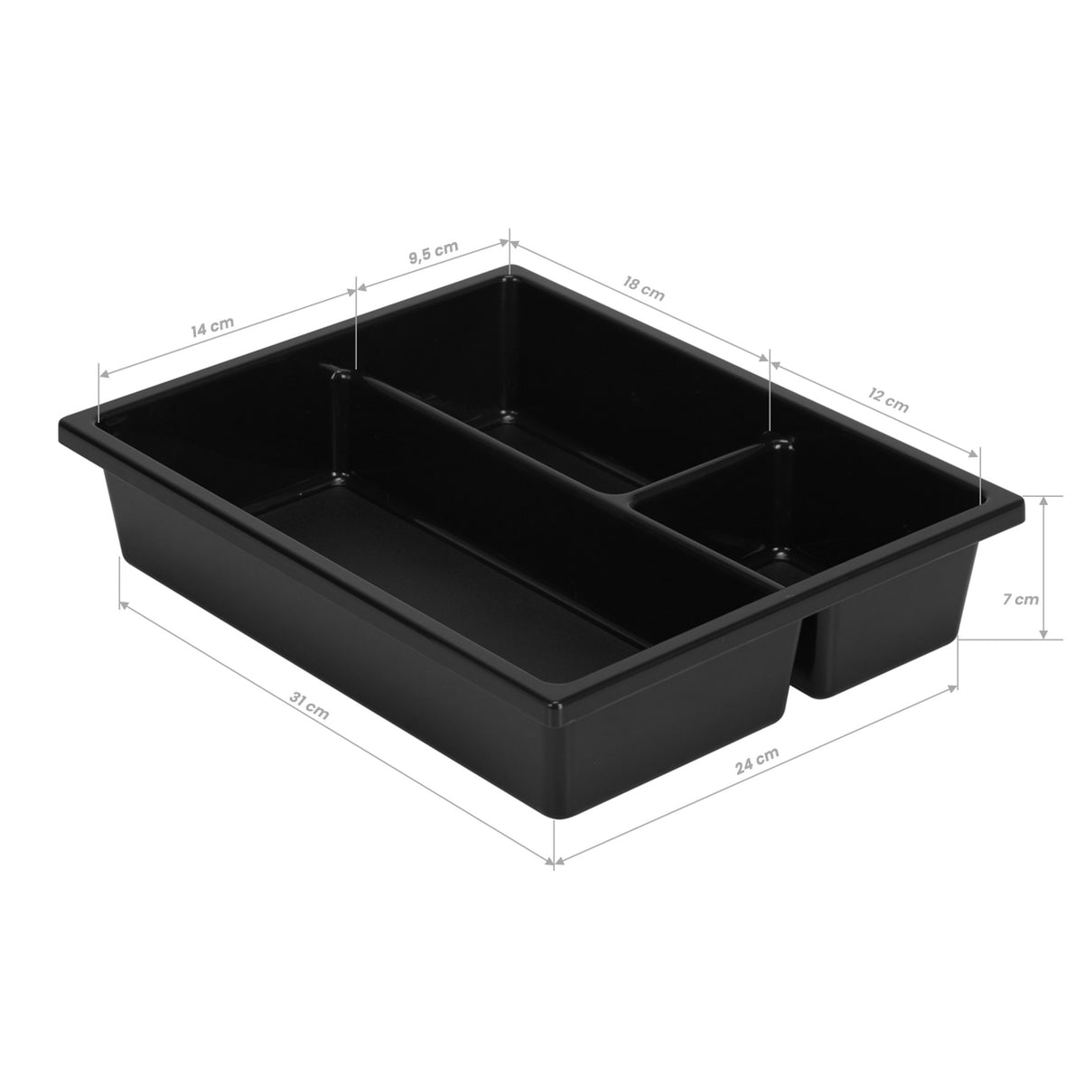 Gabbiano Carrello 68UV con Sterilizzatore per Parrucchiere - Nero