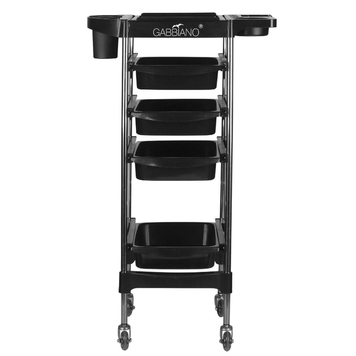 Gabbiano Carrello FX11-2 per Parrucchiere - Nero