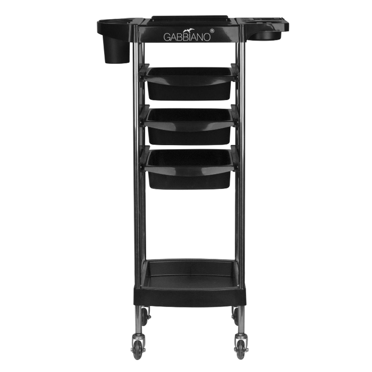 Gabbiano Carrello FX11-A per Parrucchiere - Nero