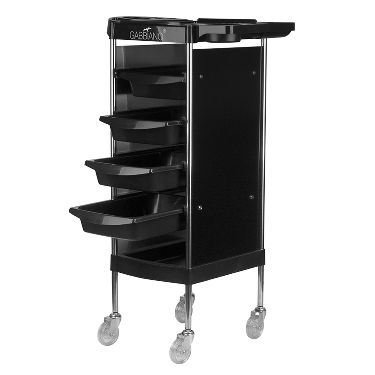 Gabbiano Carrello FX11-B per Parrucchiere - Nero