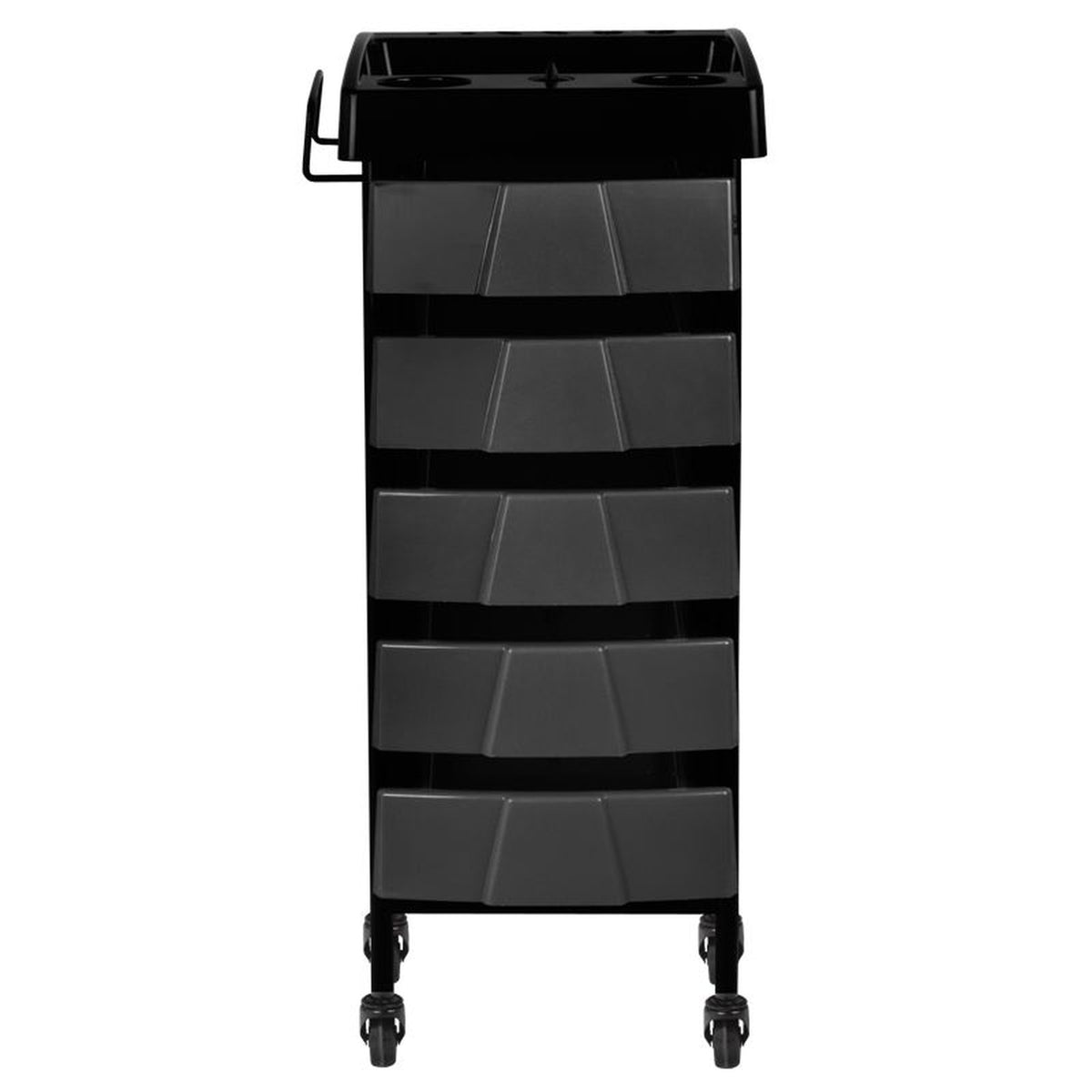 Gabbiano Carrello Porta Attrezzi 008 Parrucchiere - Nero