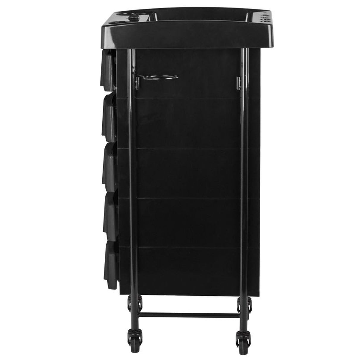 Gabbiano Carrello Porta Attrezzi 008 Parrucchiere - Nero