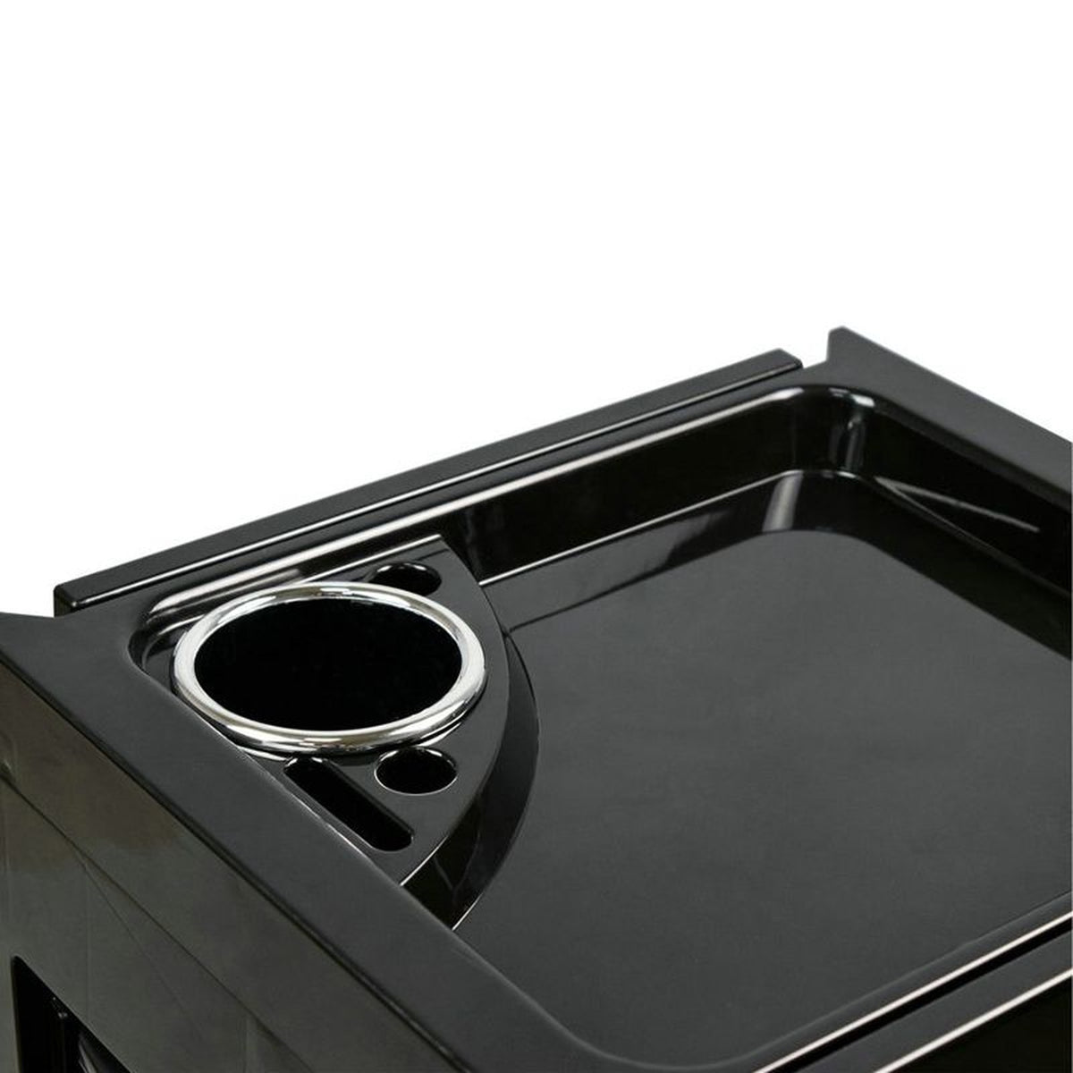 Gabbiano Carrello Porta Attrezzi 048A Parrucchiere - Nero