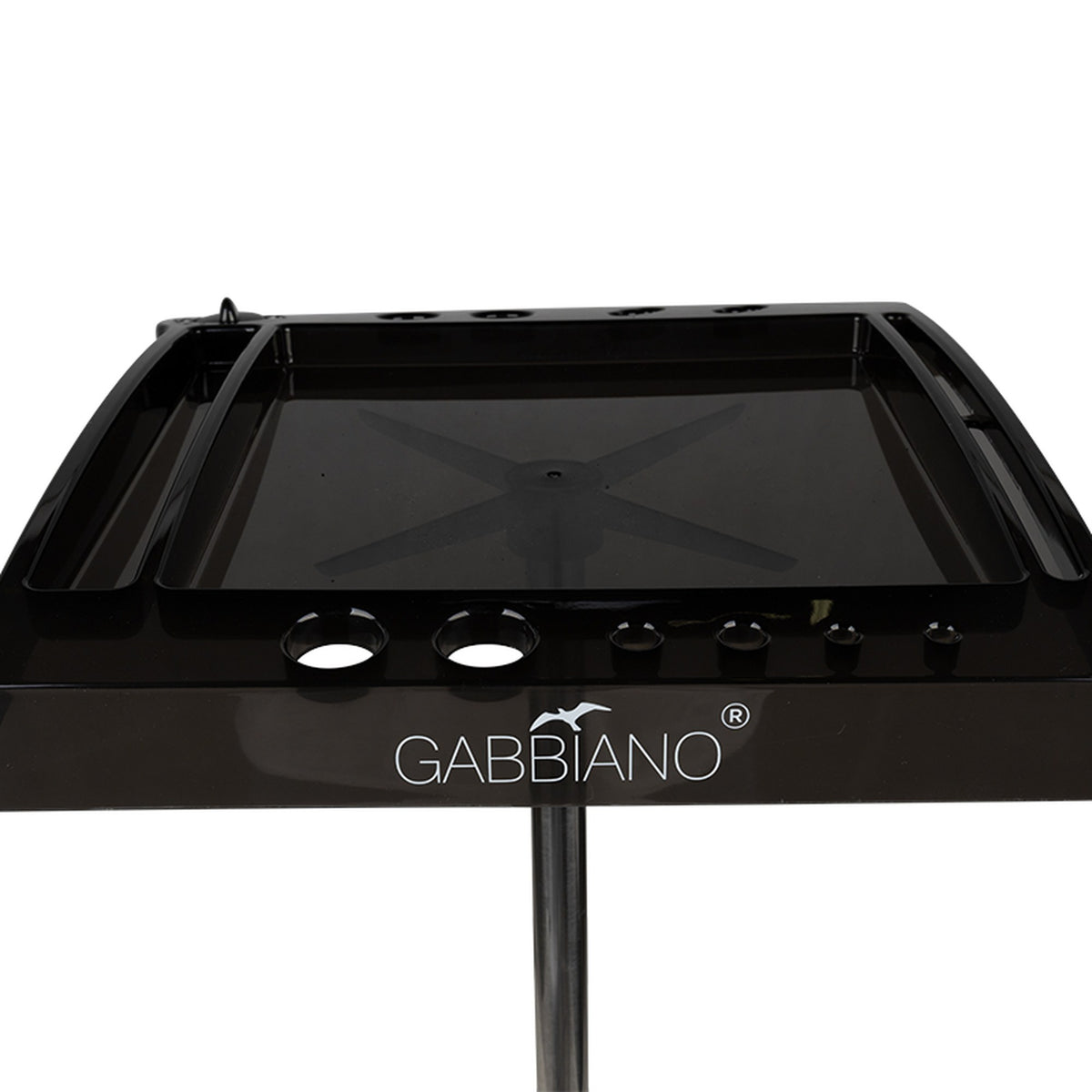 Gabbiano Carrello Porta Attrezzi 265 Parrucchiere - Nero