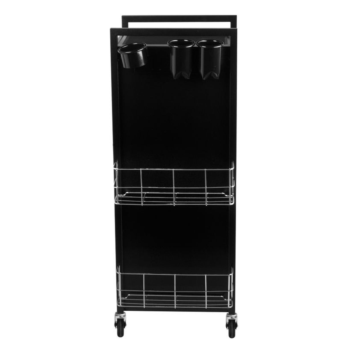 Gabbiano Carrello Porta Attrezzi Deluxe 401 Parrucchiere - Nero
