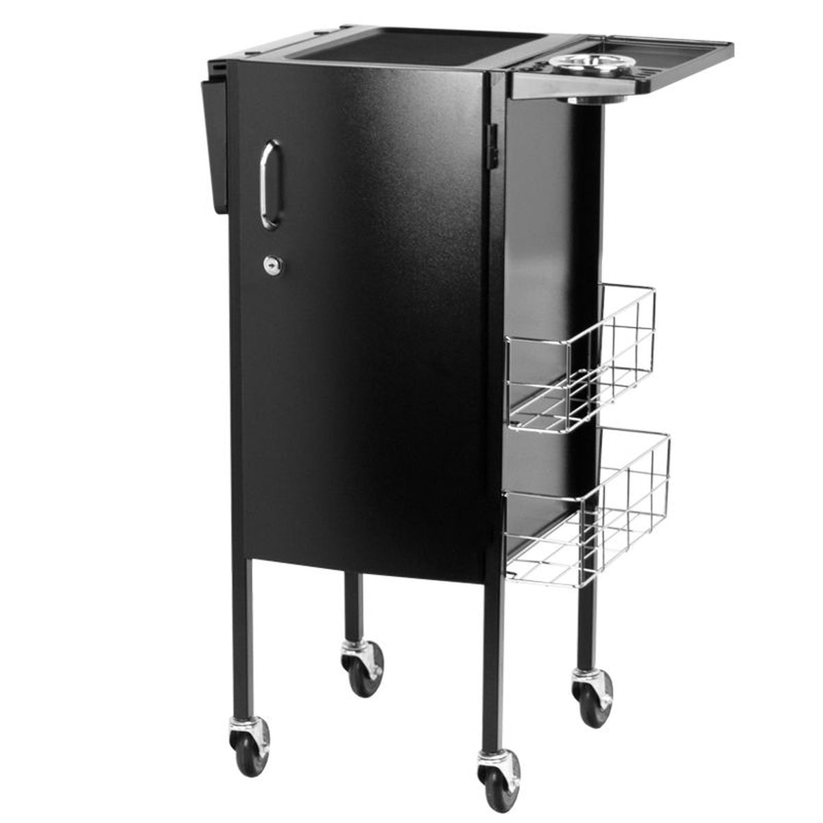 Gabbiano Carrello Porta Attrezzi Deluxe 500 Parrucchiere - Nero