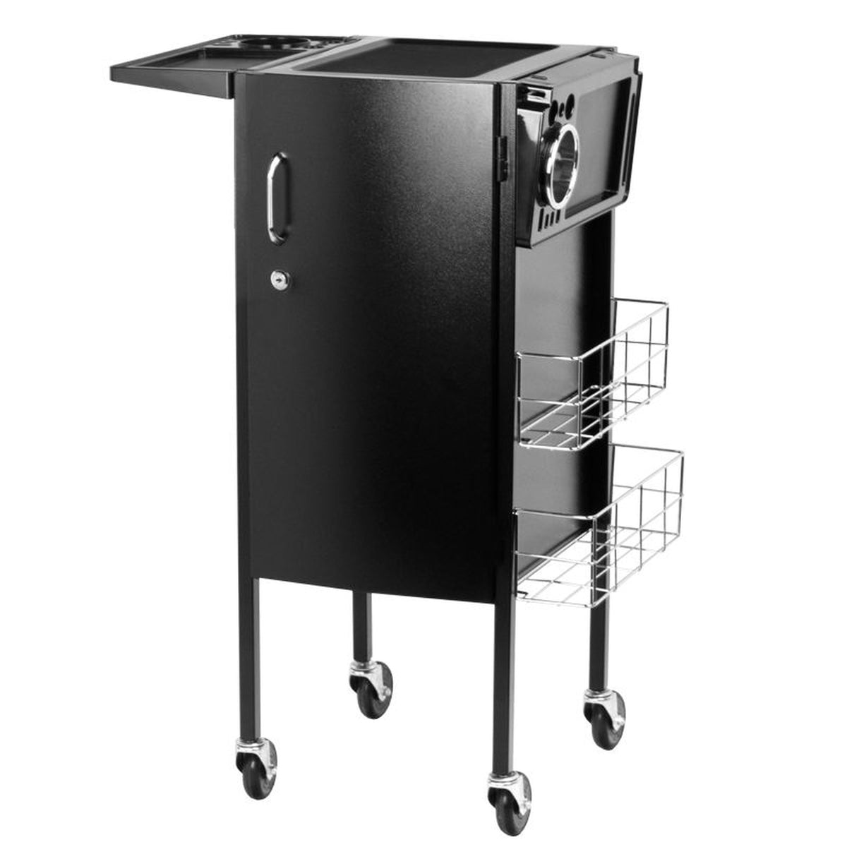 Gabbiano Carrello Porta Attrezzi Deluxe 500 Parrucchiere - Nero