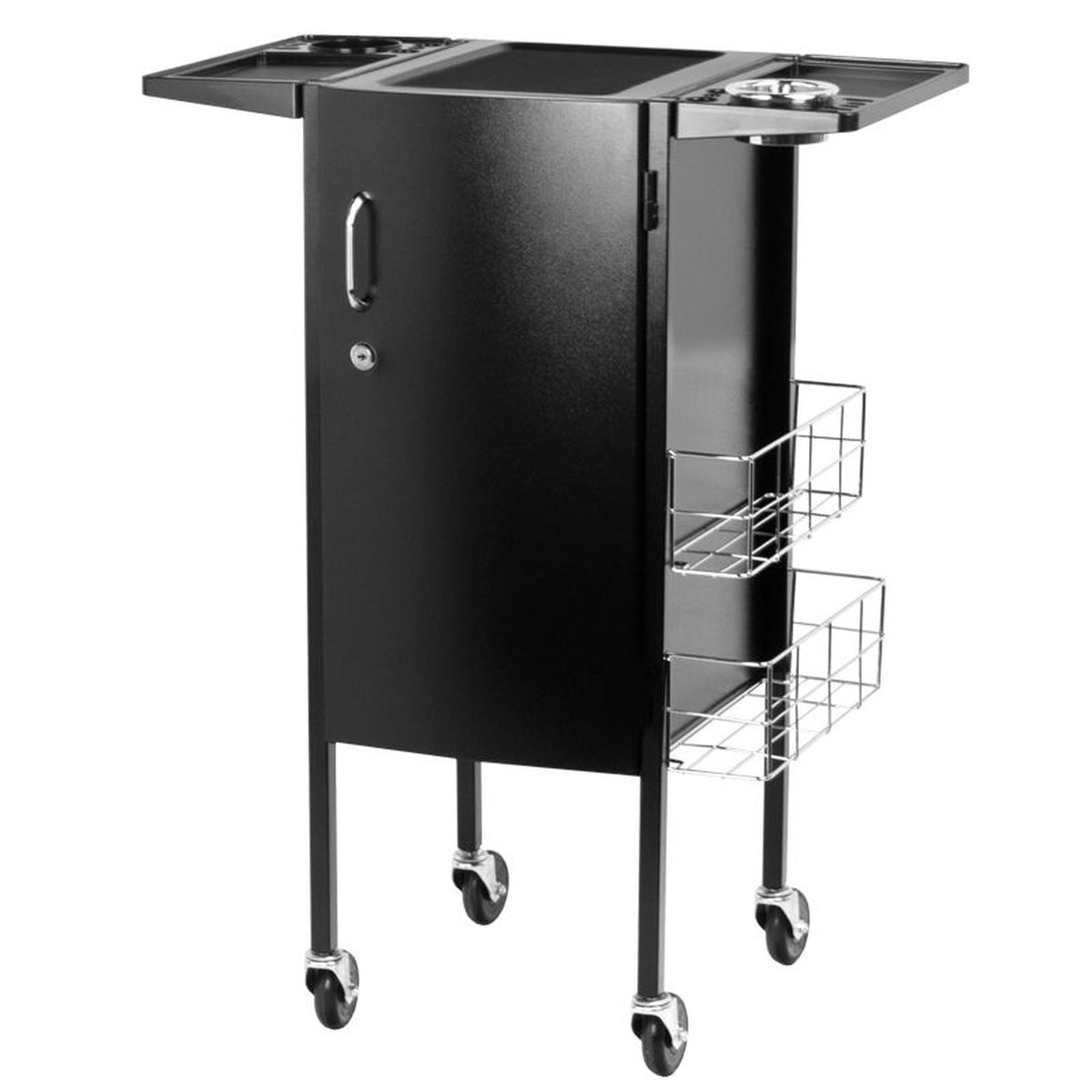 Gabbiano Carrello Porta Attrezzi Deluxe 500 Parrucchiere - Nero