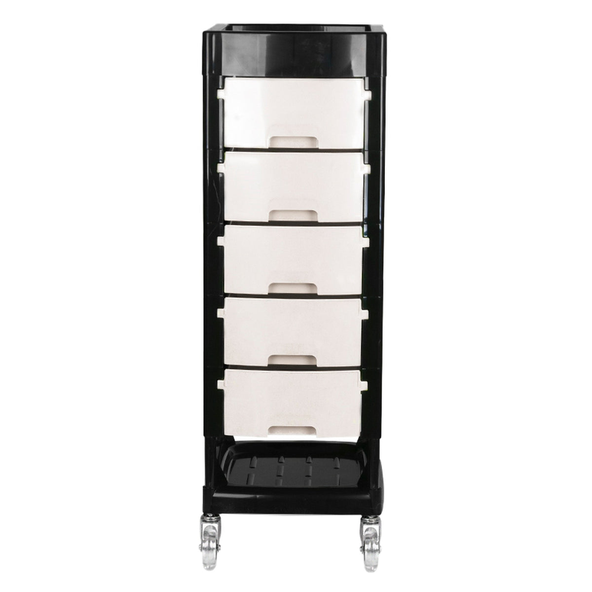 Gabbiano Carrello Porta Attrezzi FT65 Parrucchiere - Nero Bianco