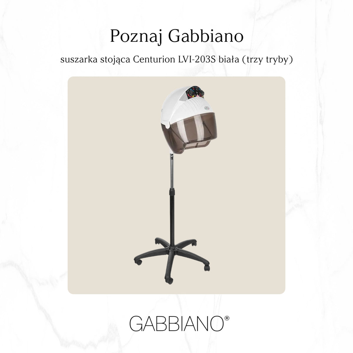 Gabbiano Casco Centurion LVI-203S Ionico - Bianco