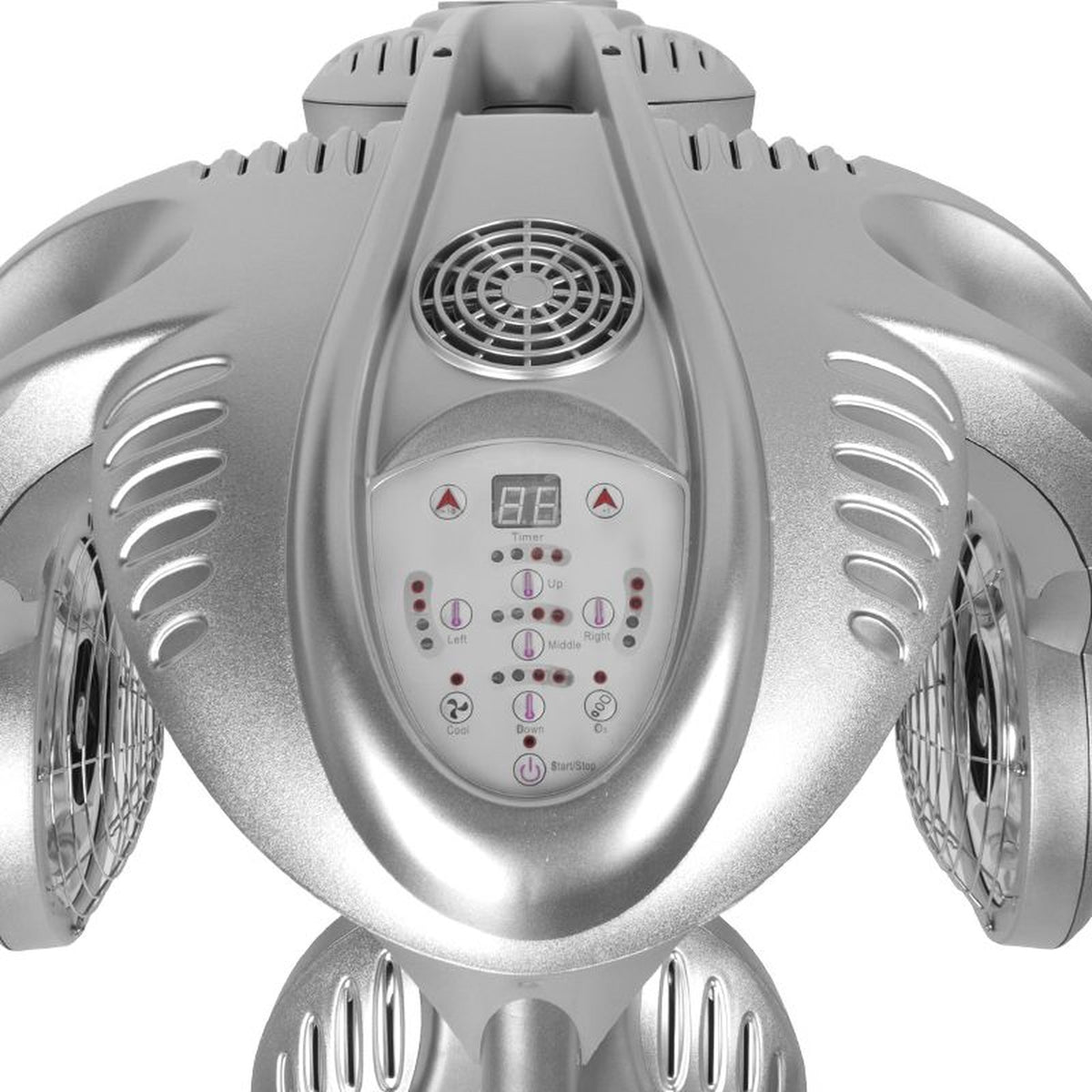 Gabbiano Infrazone GD-505W Casco a Muro - Argento