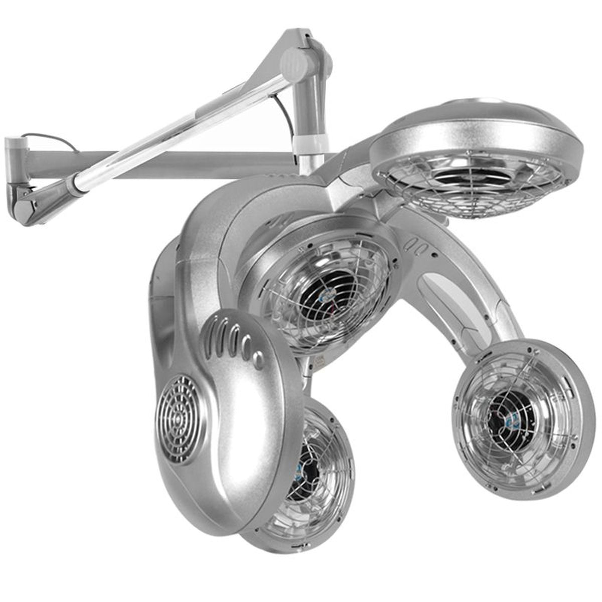 Gabbiano Infrazone GD-505W Casco a Muro - Argento