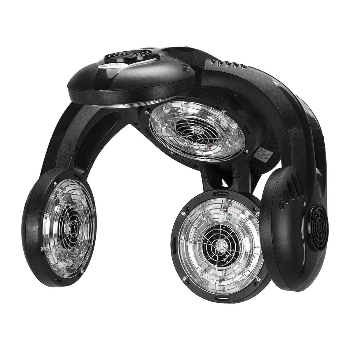 Gabbiano Infrazone GD-505W Casco a Muro - Nero