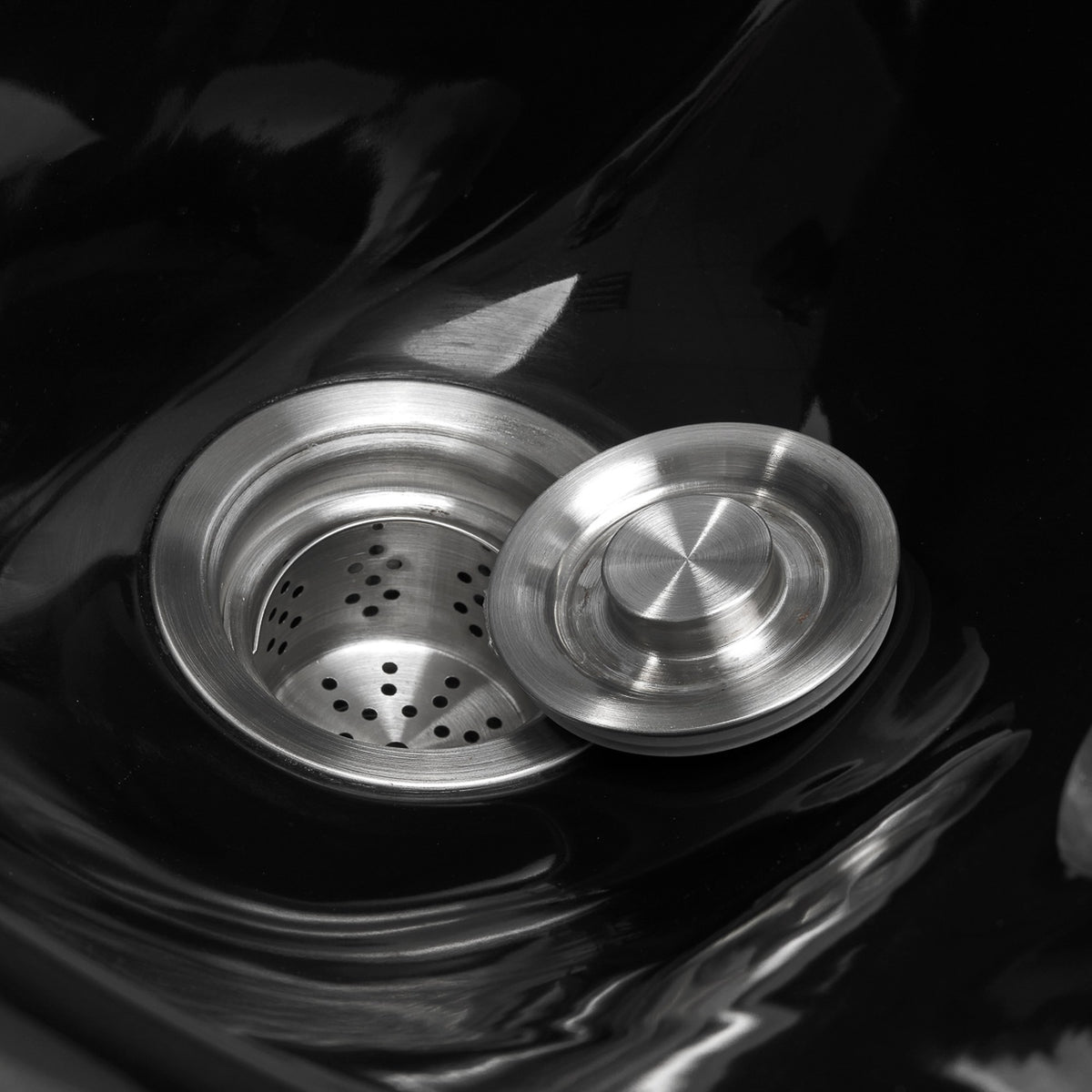 Gabbiano Lavaggio Modena per Parrucchiere - Nero