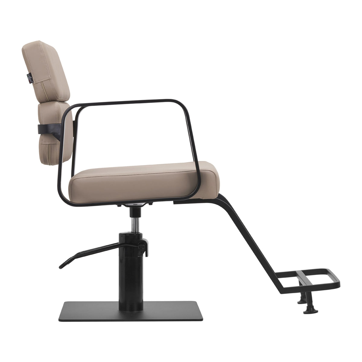 Gabbiano Poltrona Porto BM per Parrucchiere - Nero Beige