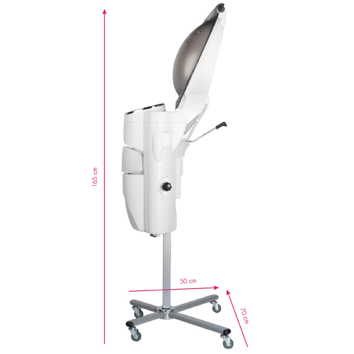 Gabbiano Sauna con Ozono Attivo per Parrucchiere - Bianco