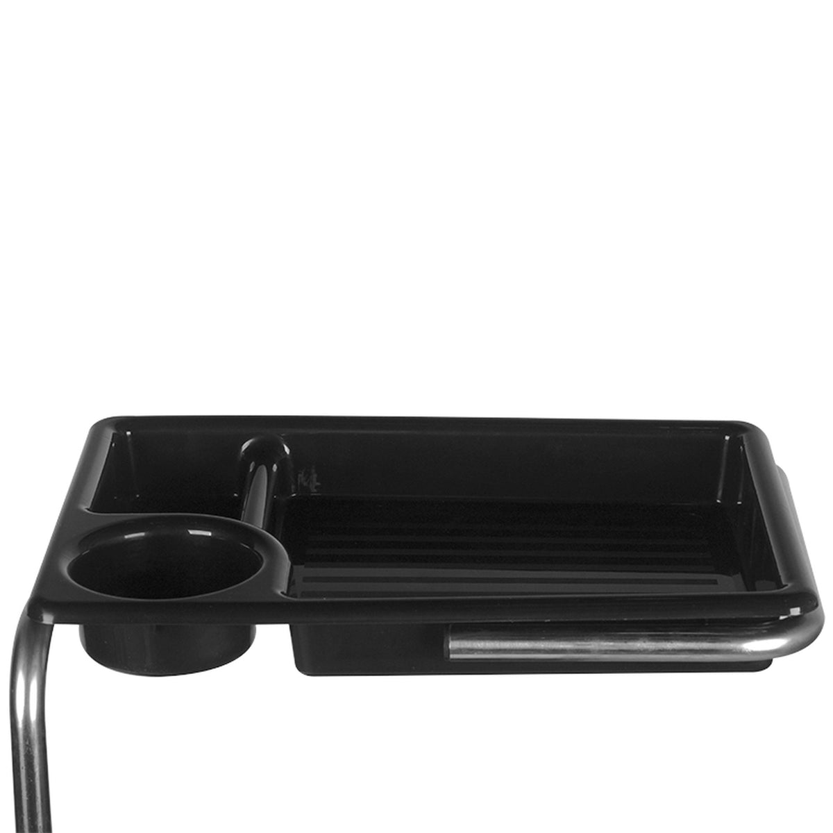 Gabbiano Sgabello Poggiapiedi 16 Plus per Pedicure - Nero Bianco