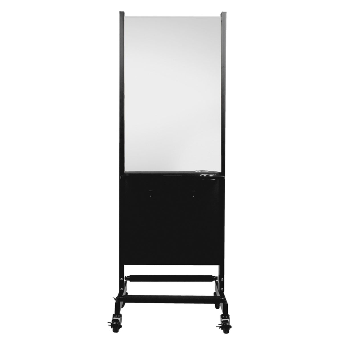 Gabbiano Specchiera RA-006 Bifacciale per Parrucchiere - Nero