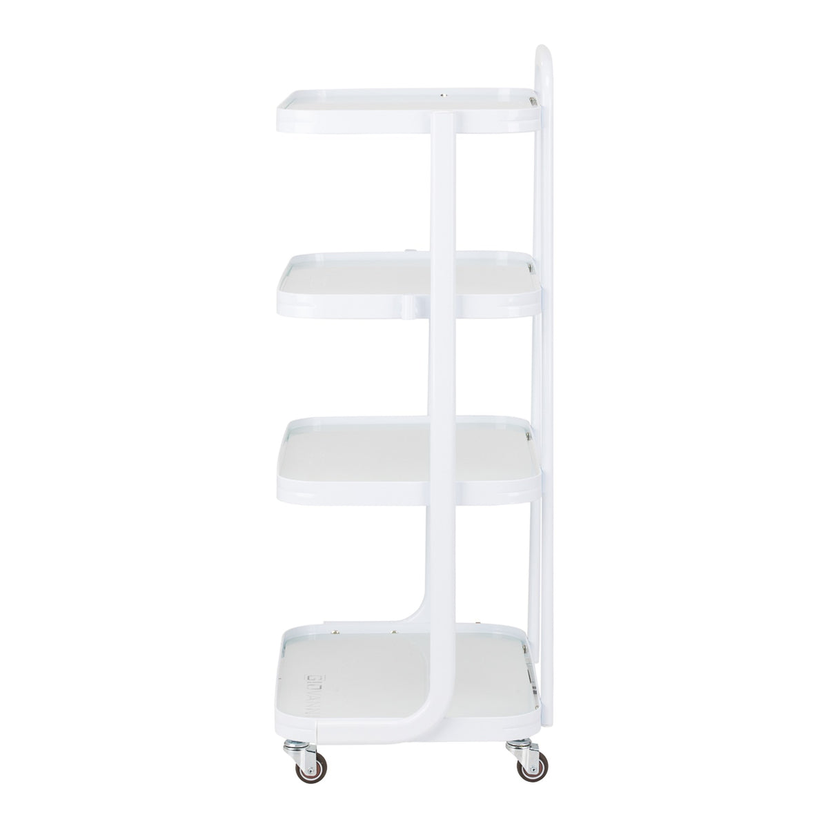 Giovanni Carrello Porta Attrezzi H6702 con Rotelle - Bianco