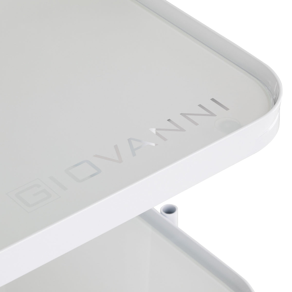 Giovanni Carrello Porta Attrezzi H6702 con Rotelle - Bianco