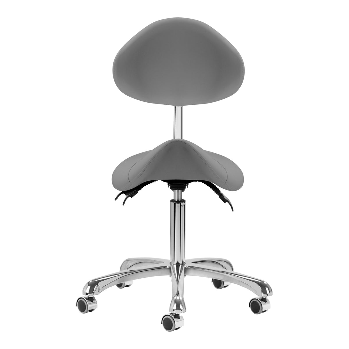 Giovanni Sgabello 1004 con Rotelle - Grigio