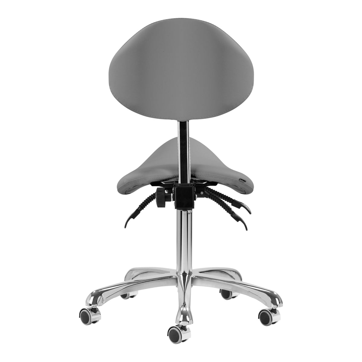 Giovanni Sgabello 1004 con Rotelle - Grigio