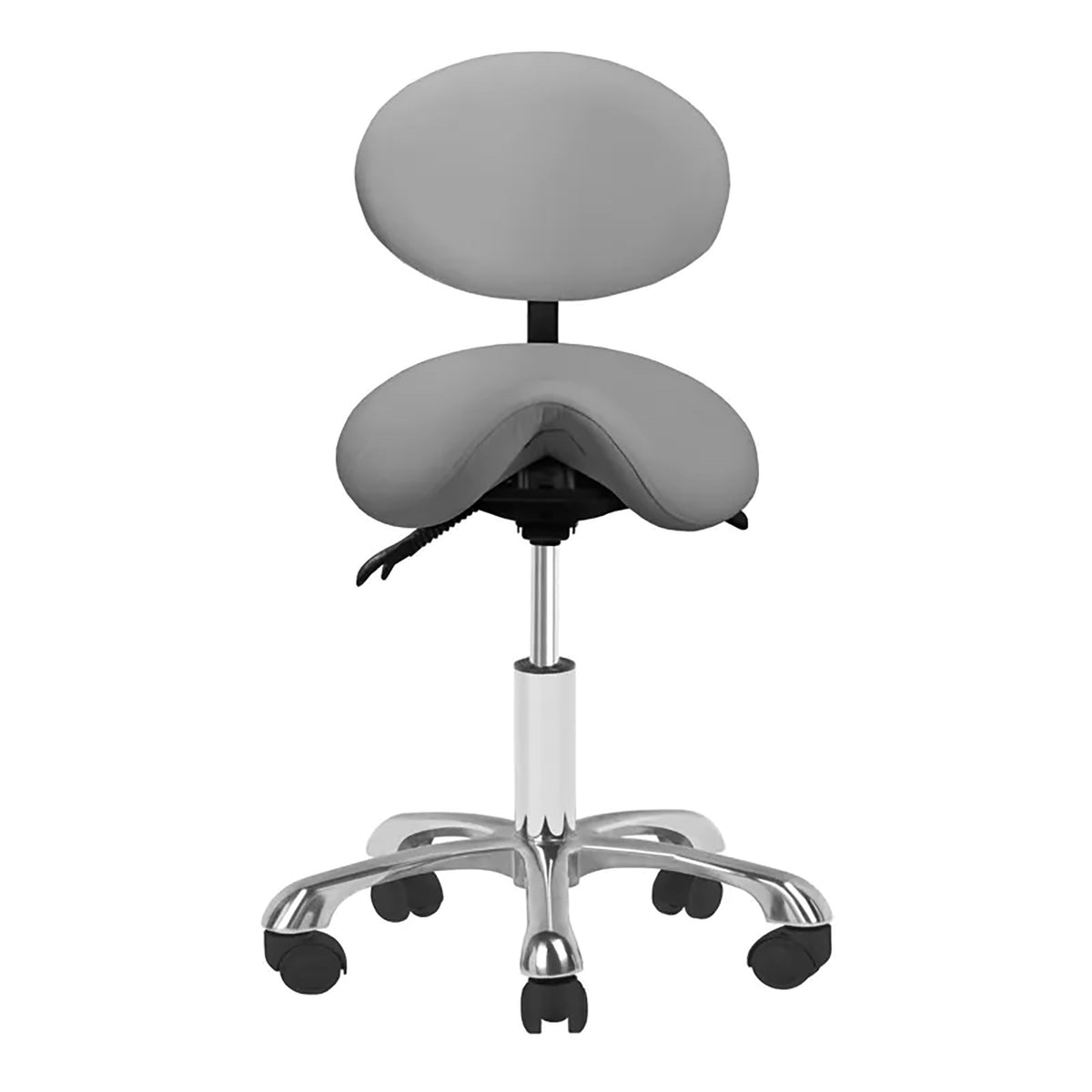 Giovanni Sgabello 1025 con Rotelle - Grigio