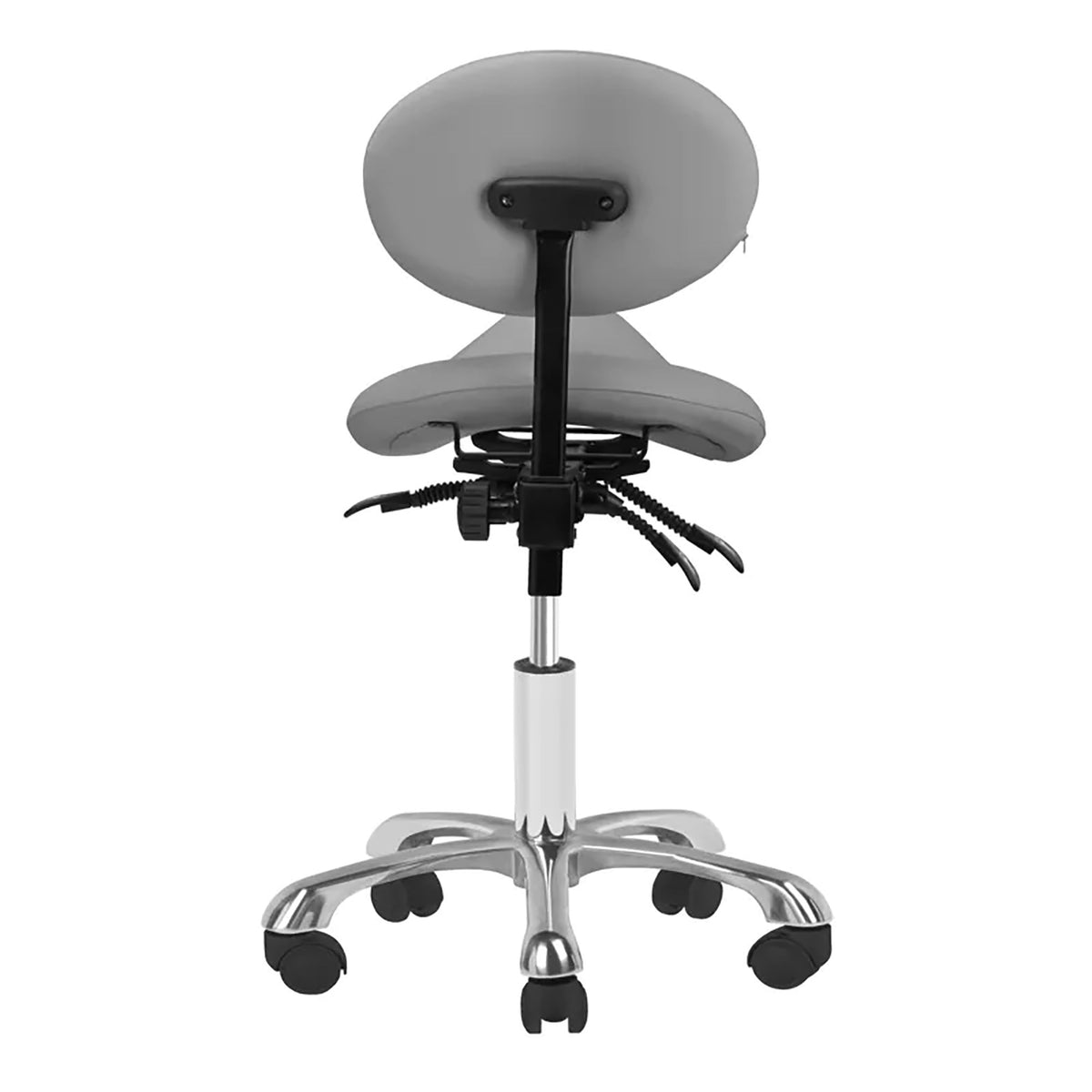 Giovanni Sgabello 1025 con Rotelle - Grigio