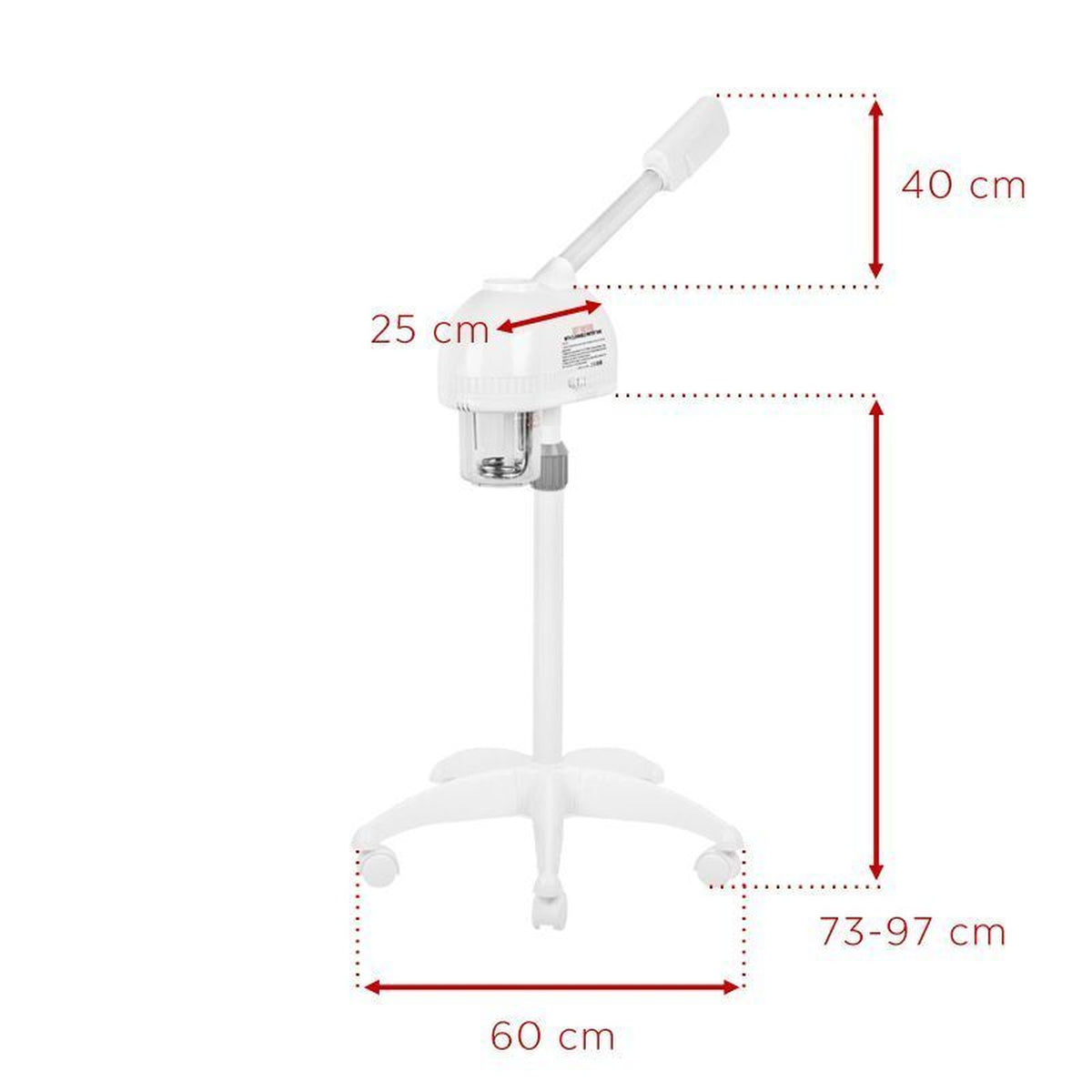 Giovanni Vaporizzatore Vapozone D-008 - Bianco