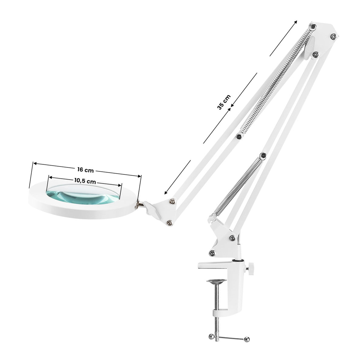 Glow Lampada LED 308 da Tavolo USB - Bianco